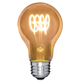 LED Standard A19 (A60) Spiral Filament Bulb - Dimmable