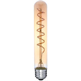 LED Tubular T9 (T30) Spiral Filament Bulb - Dimmable