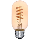 LED Tubular T14 (T45) Spiral Filament Bulb - Dimmable