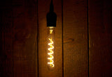 LED Tubular T9 (T30) Spiral Filament Bulb - Dimmable